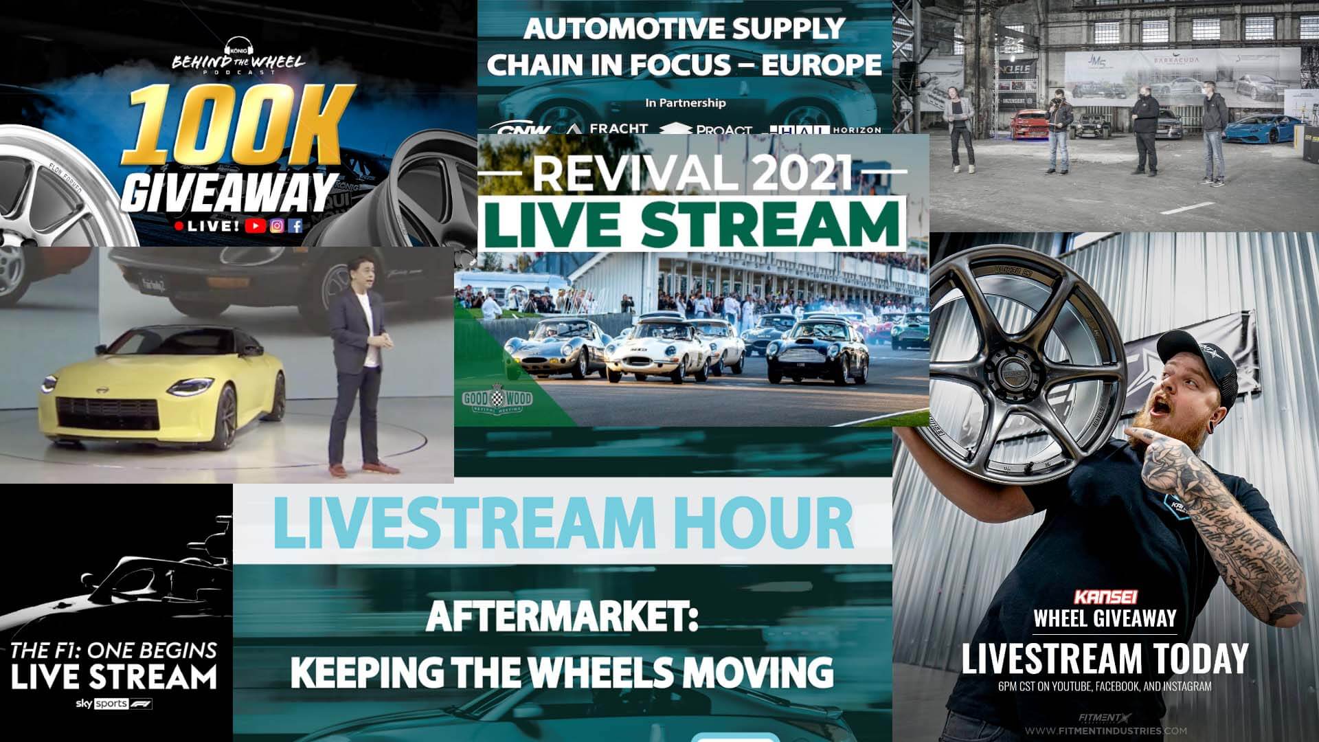 Automotive Live Streaming Events