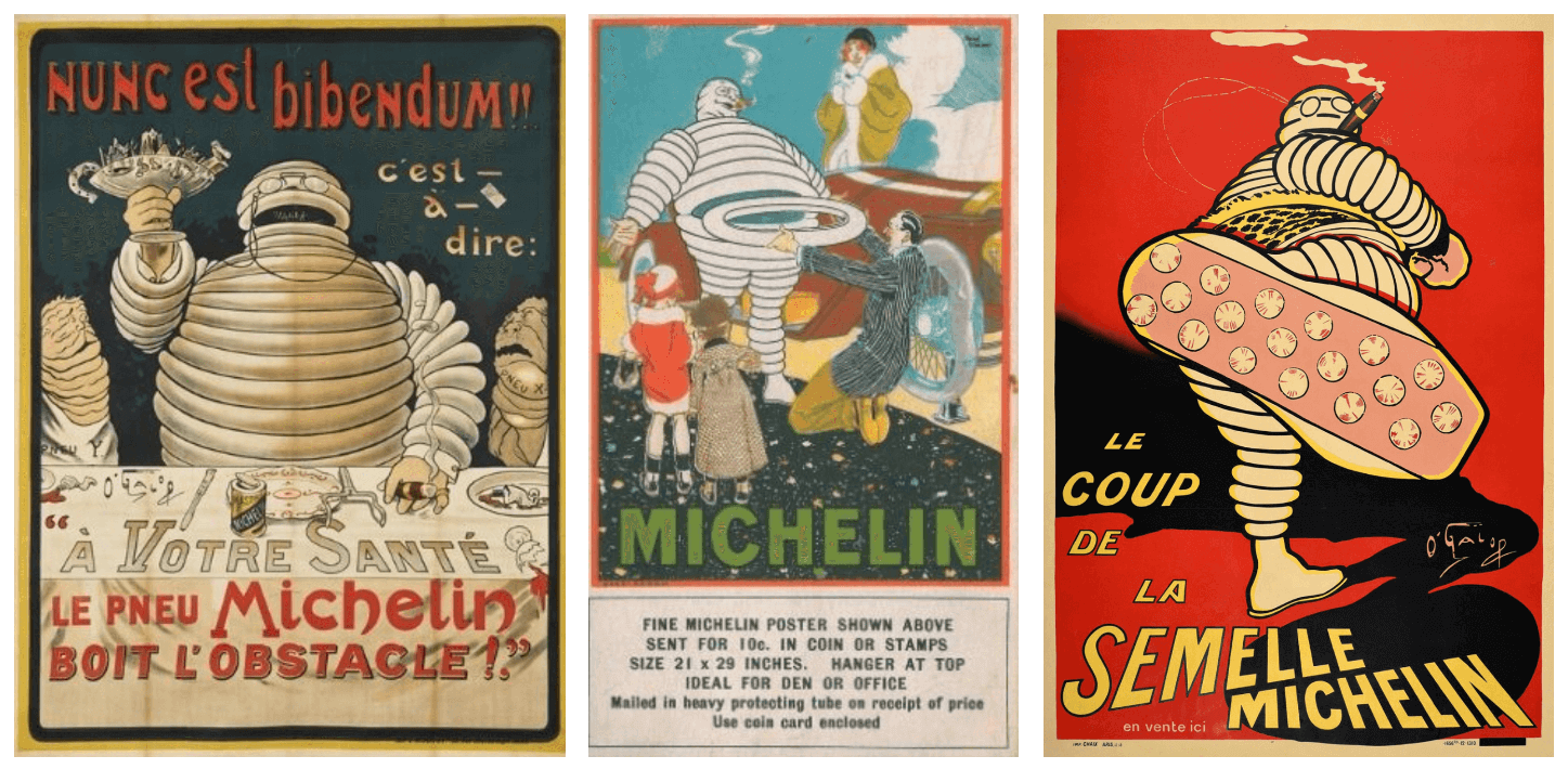 Michelin Man / Bibendum (1894)  Michelin man, Illustration, Graphic