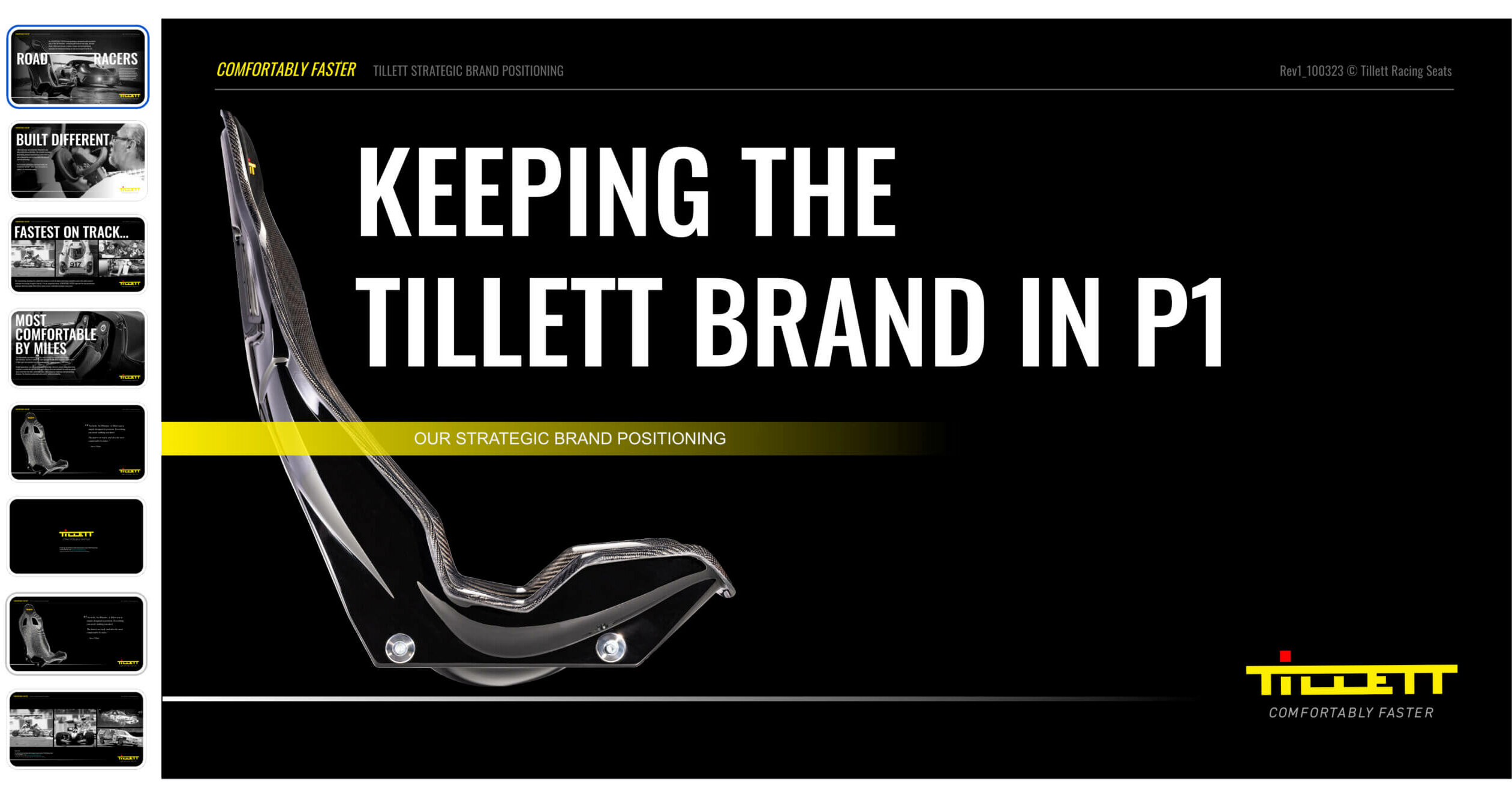 Tillett Brand Positioning Guidelines